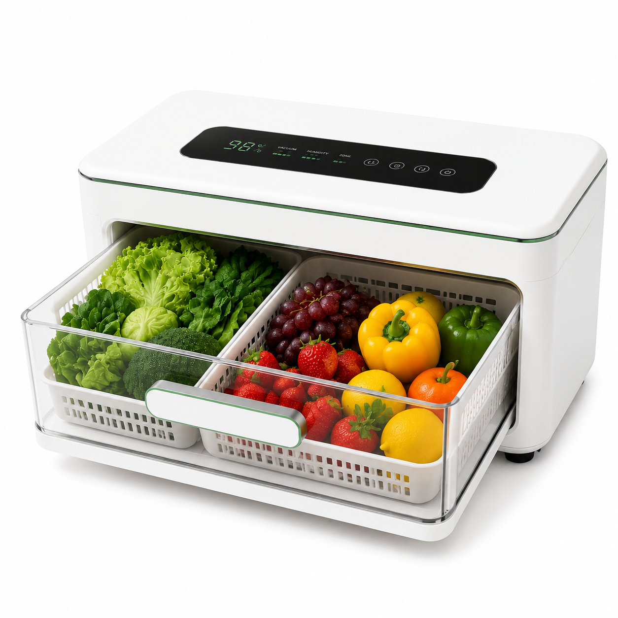 greenislandnz™ Smart Vacuum Produce Preservation Drawer