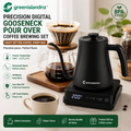 greenislandnz™ Precision Digital Gooseneck Pour Over Coffee Brewing Set